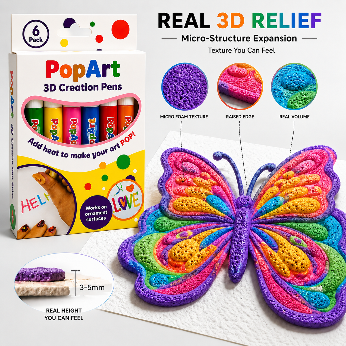 🎁🔮TopSups™ PopArt 3D Creation Pens