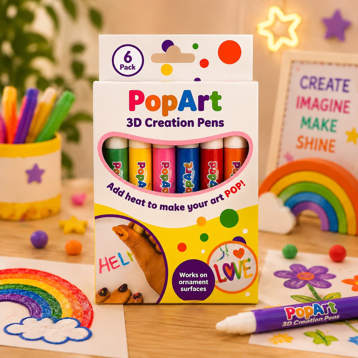 🎁🔮TopSups™ PopArt 3D Creation Pens