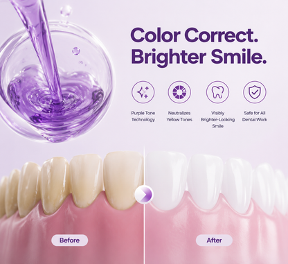 DIVIFIT™ BrightSmile Purple Mouthwash
