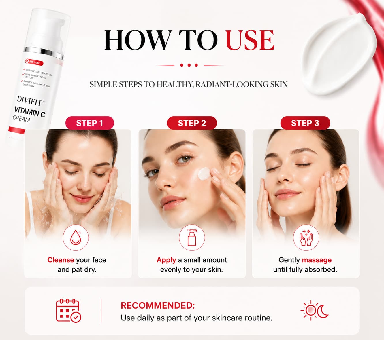 DIVIFIT™ Glow Repair Vitamin C Cream