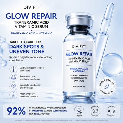 DIVIFIT Glow Repair Tranexamic Acid Vitamin C Serum