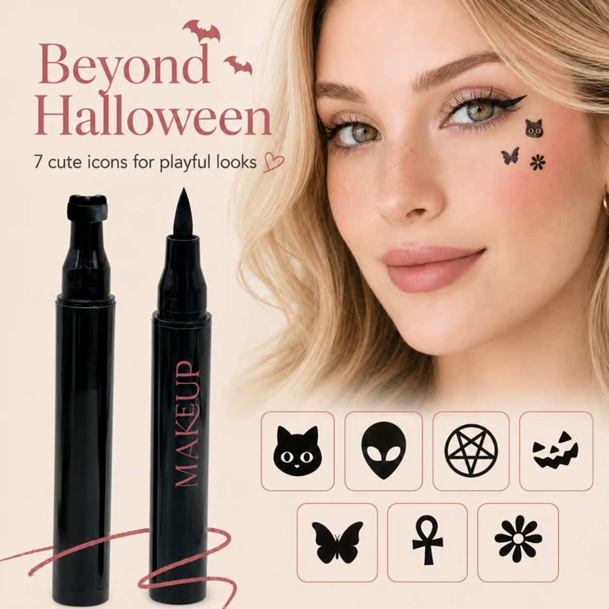 🔥LAST DAY 49% OFF – Stamp Your Way to the Ultimate Halloween Look in Seconds! 🎃✨