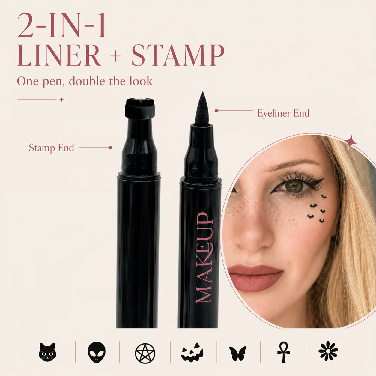 🔥LAST DAY 49% OFF – Stamp Your Way to the Ultimate Halloween Look in Seconds! 🎃✨