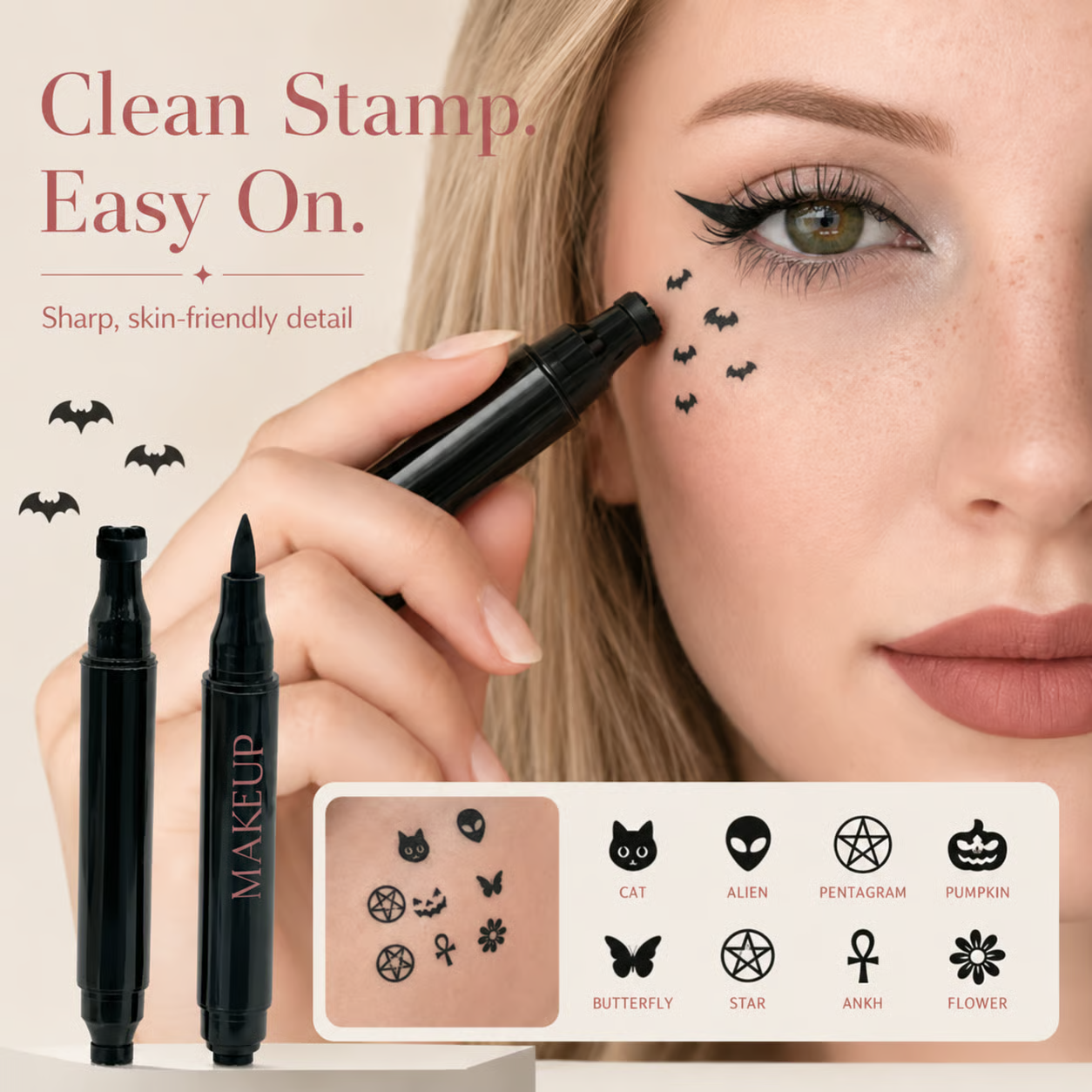 🔥LAST DAY 49% OFF – Stamp Your Way to the Ultimate Halloween Look in Seconds! 🎃✨