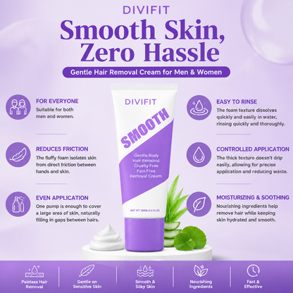 Divifit™ SmoothSkin Hair Removal Kit