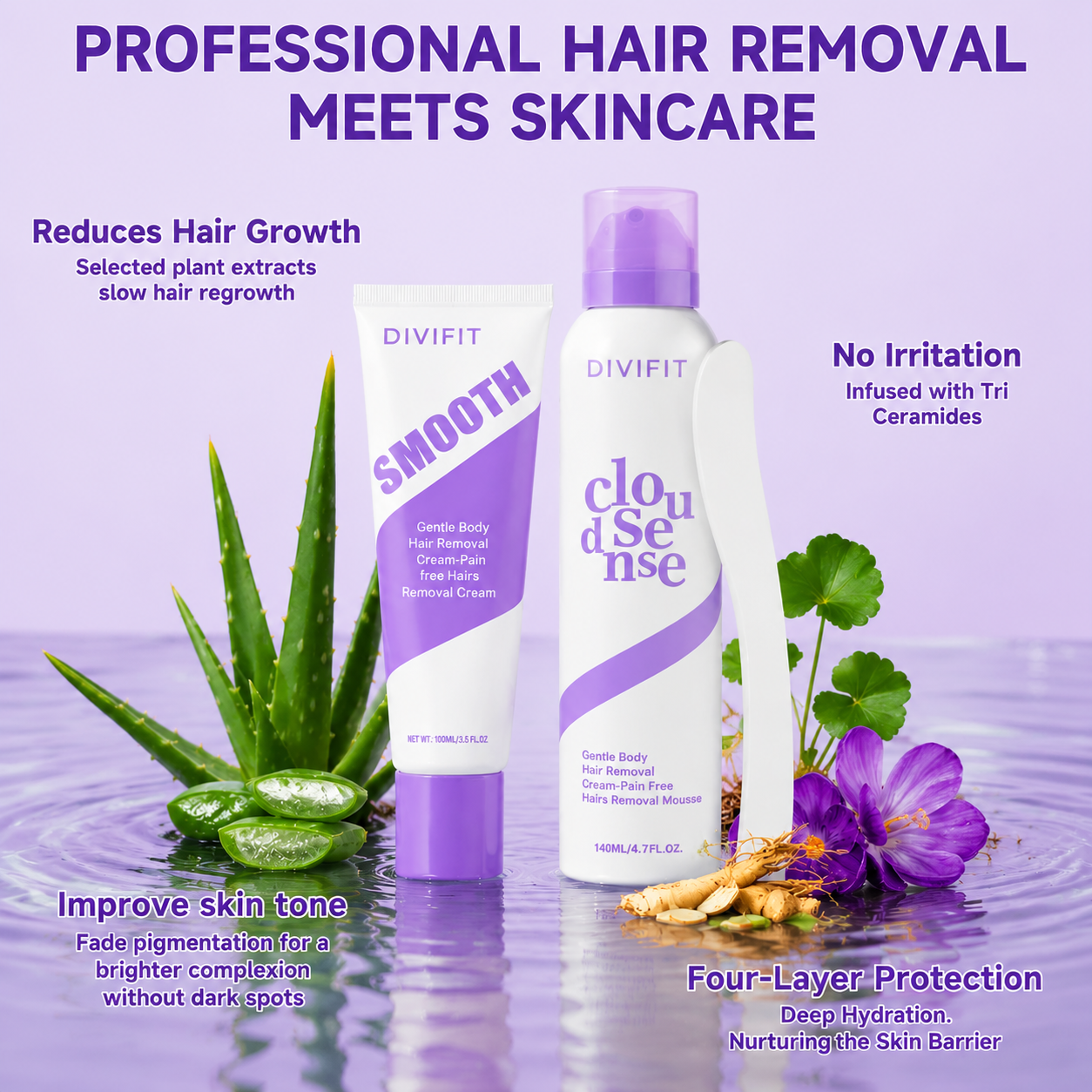Divifit™ SmoothSkin Hair Removal Kit